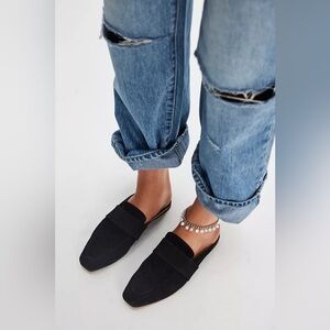 Free People At Ease Embossed Loafers